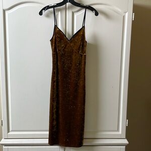 1.STATE Womens Velvet Slip Dress